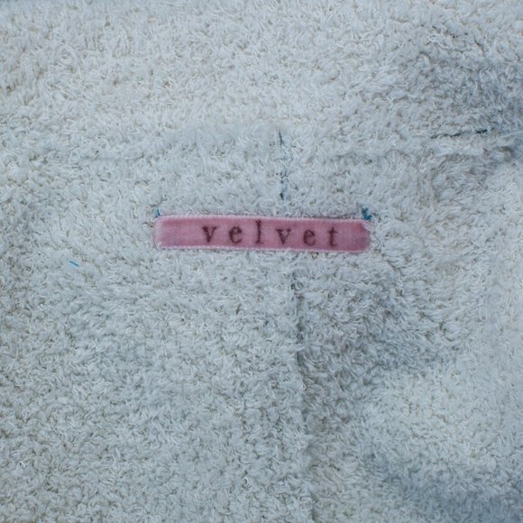 Velvet Brand Teal Small Zip Front Sweater Jaket - Picture 6 of 6